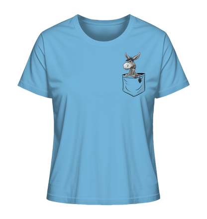 Bockiger Esel in Deiner Tasche - Ladies Organic Shirt