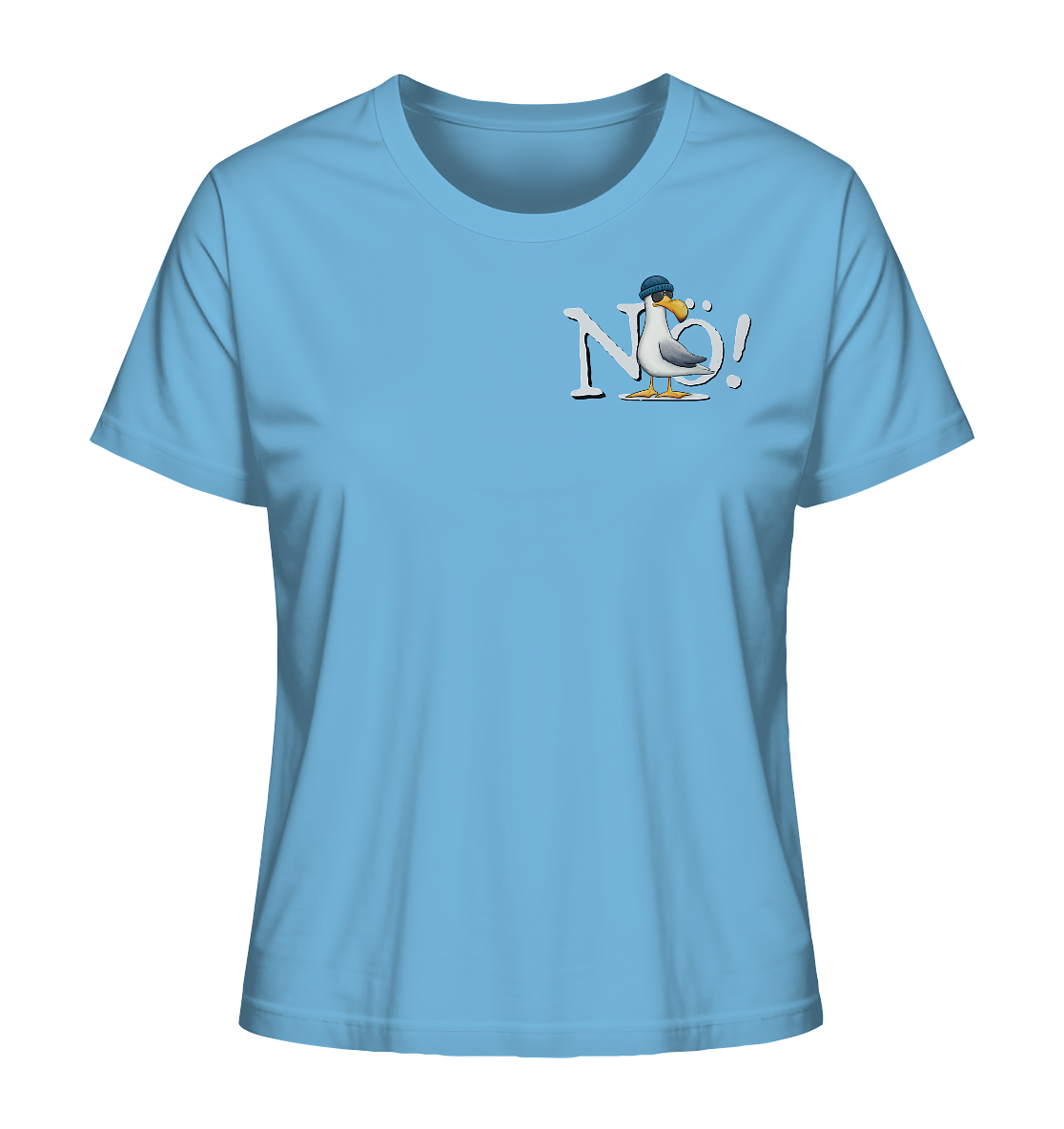 Nö Kein Bock Möwe - Ladies Organic Shirt