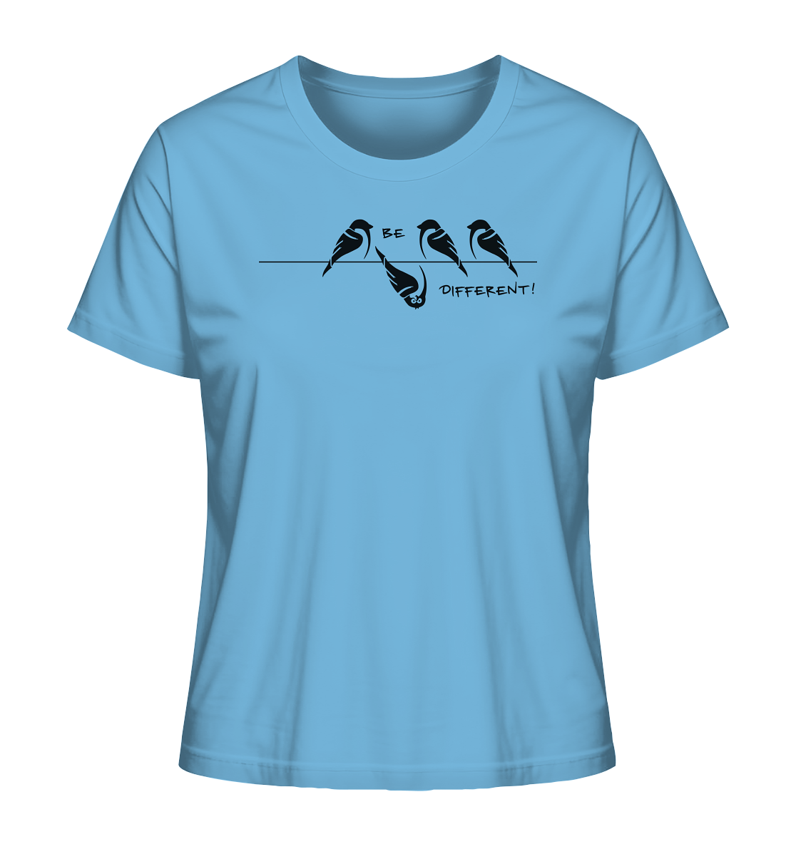 Sei anders, kleiner Spatz - Ladies Organic Shirt