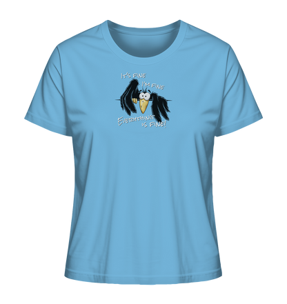 I’m Fine Rabe | Alles Gut Krähe - Ladies Organic Shirt
