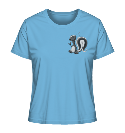 Lustig stinkiges Stinktier - Ladies Organic Shirt