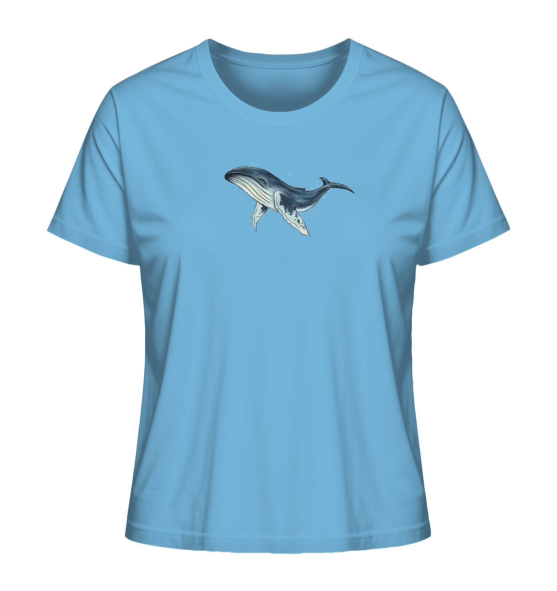 Tiefsee Ozean-Riese Buckelwal - Ladies Organic Shirt