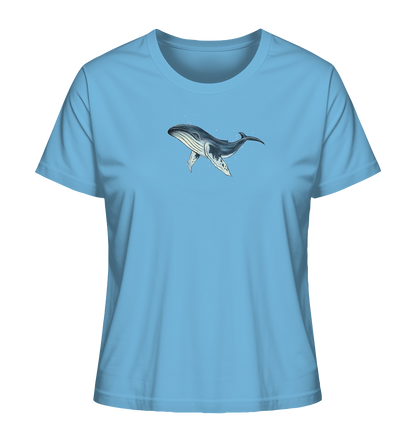 Tiefsee Ozean-Riese Buckelwal - Ladies Organic Shirt