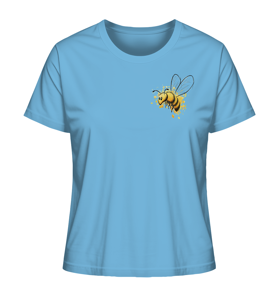 Lässige kleine Honig-Biene - Ladies Organic Shirt