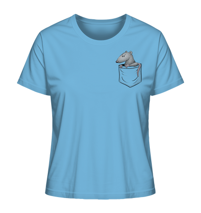 Kleine Ratte in der Tasche - Ladies Organic Shirt