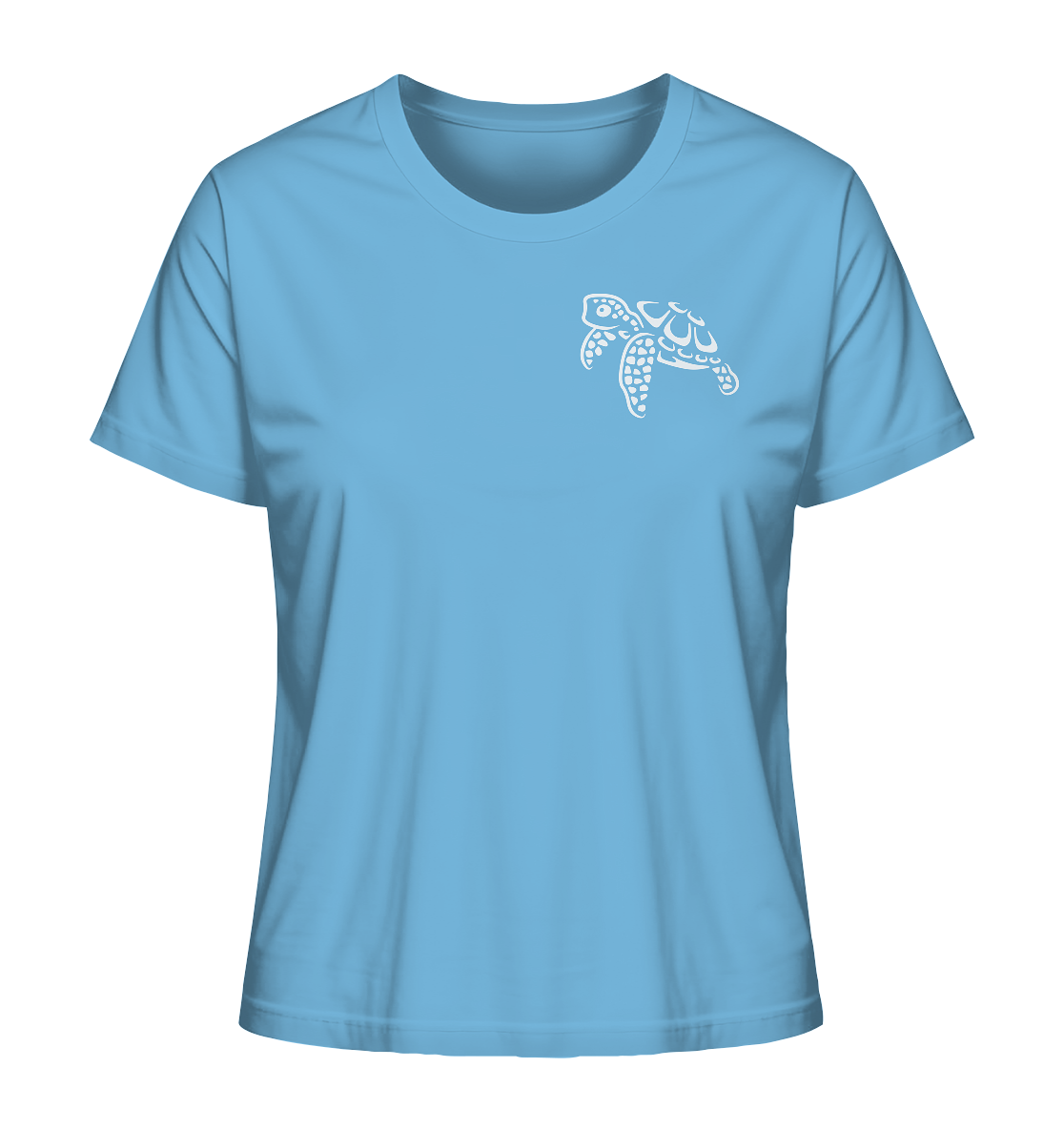 schwimmende Meeres-Schildkröte - Ladies Organic Shirt