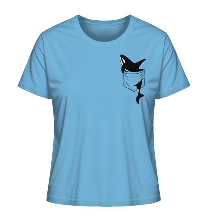 Orca In Deiner Tasche - Ladies Organic Shirt