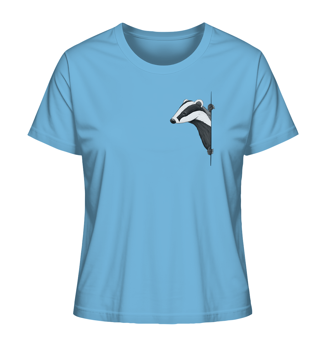 Lässiger Dachs Meister Grimbart - Ladies Organic Shirt