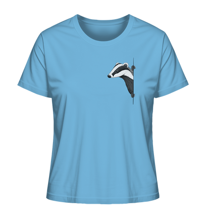 Lässiger Dachs Meister Grimbart - Ladies Organic Shirt