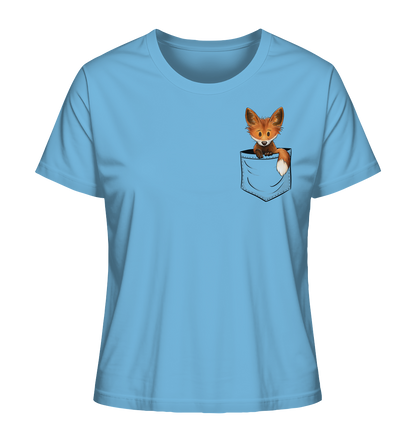 Funky Fuchs in der Tasche - Ladies Organic Shirt