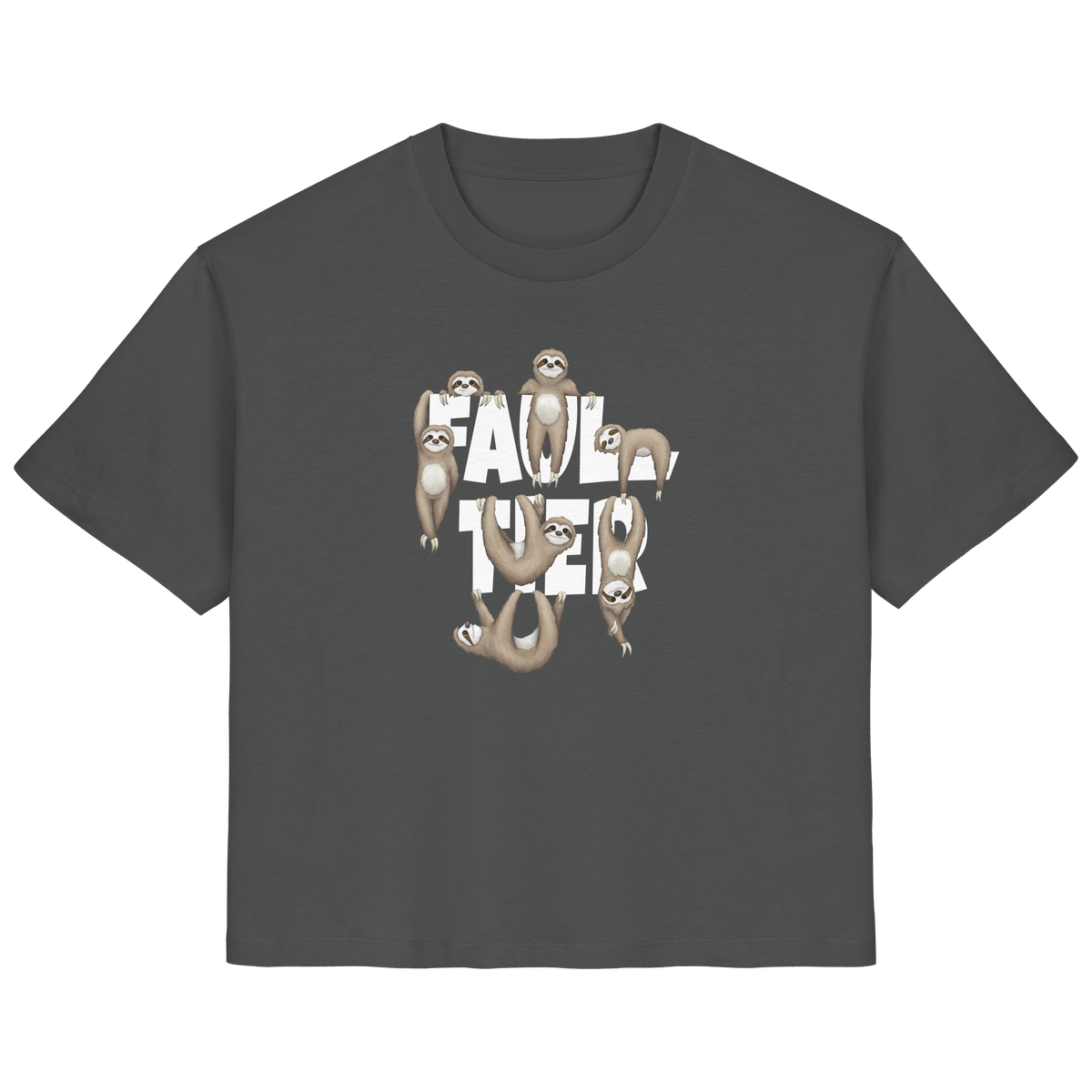 Viele gechillte Faultiere - Ladies Organic Shirt