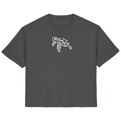 schwimmende Meeres-Schildkröte - Ladies Organic Shirt