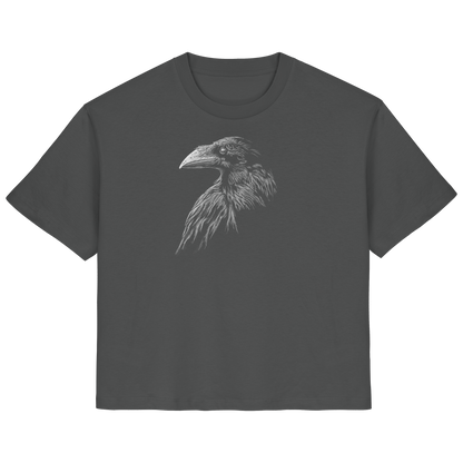Kritzelkunst Rabe Krähe - Ladies Organic Shirt