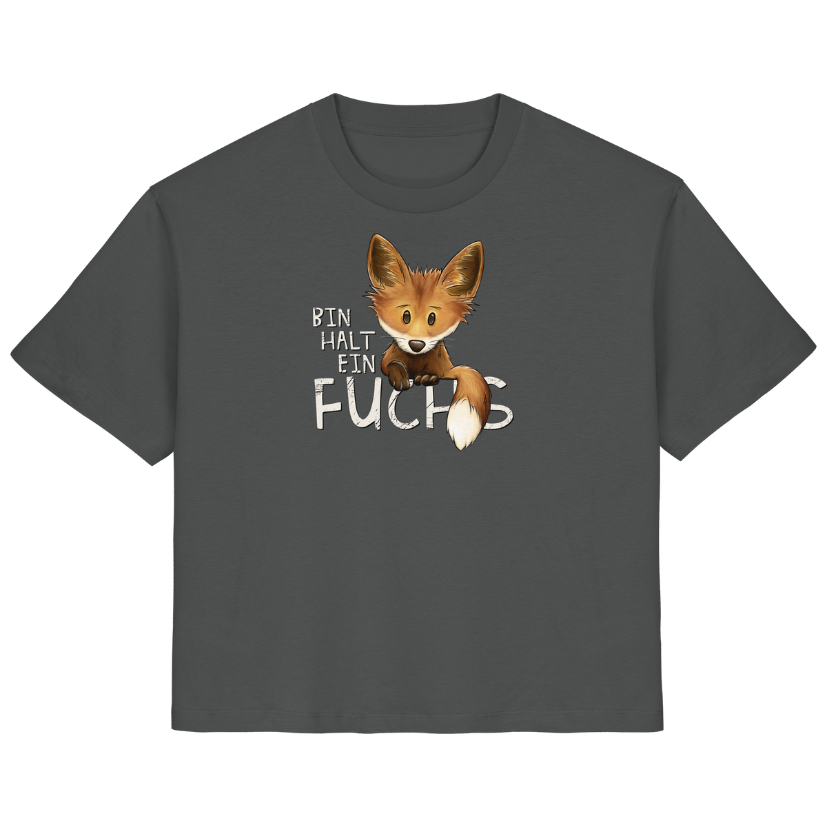 Bin halt ein Fuchs - Ladies Organic Shirt