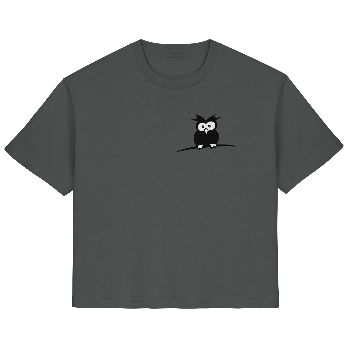 Kleine struppige Eule - Ladies Organic Shirt