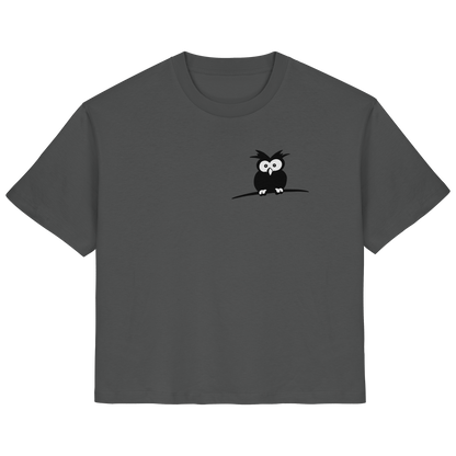 Kleine struppige Eule - Ladies Organic Shirt