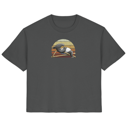 Lässiger Retro Sundown Tapir - Ladies Organic Shirt