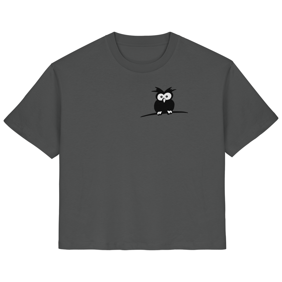 Kleine struppige Eule - Ladies Organic Shirt
