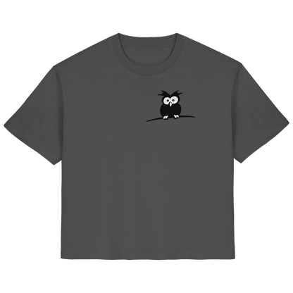 Kleine struppige Eule - Ladies Organic Shirt