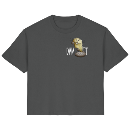 Dam It Verdammt Lustiger Biber - Ladies Organic Shirt