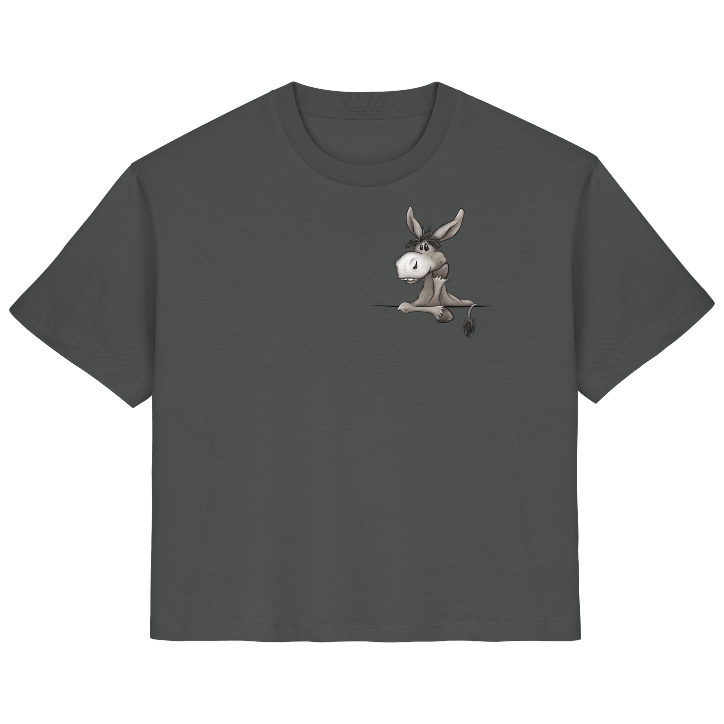 Lustiger lässiger Esel - Ladies Organic Shirt