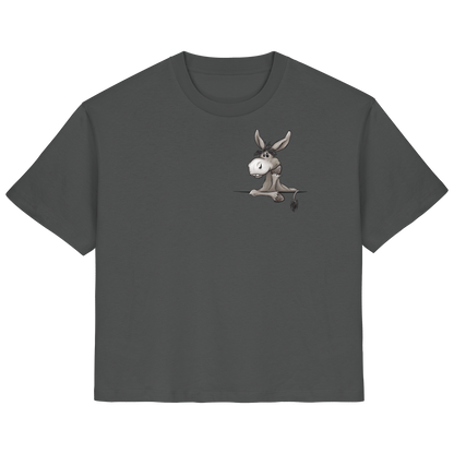 Lustiger lässiger Esel - Ladies Organic Shirt