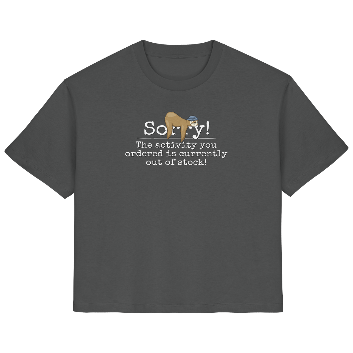 No-Activity Faultier - Ladies Organic Shirt