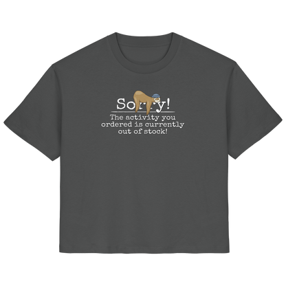 No-Activity Faultier - Ladies Organic Shirt