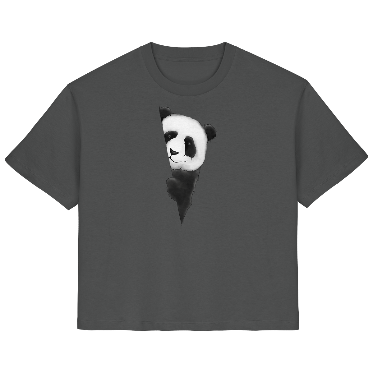 Panda Bär Illustration - Ladies Organic Shirt