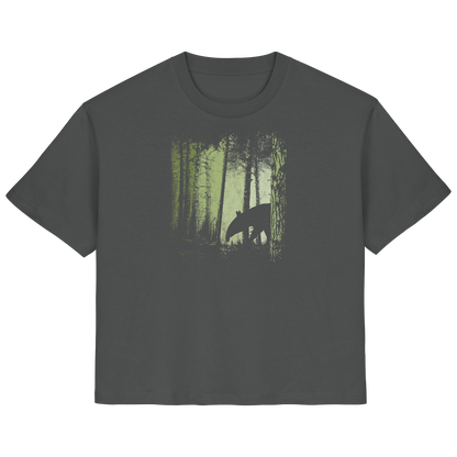Lässiger Tapir im Zwielicht Wald - Ladies Organic Shirt