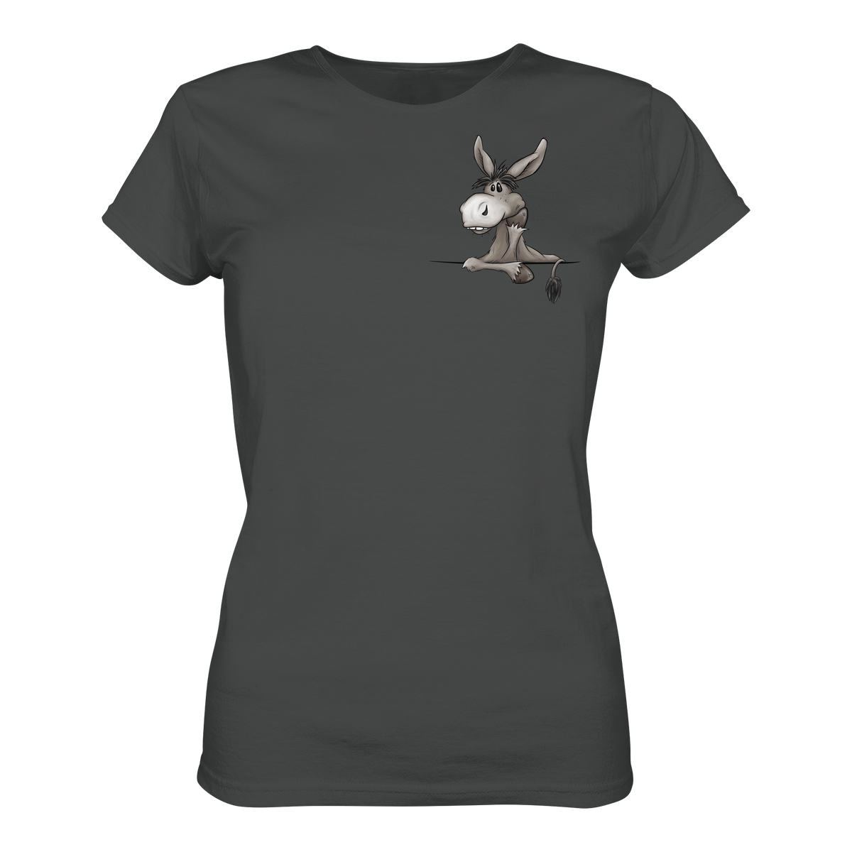 Lustiger lässiger Esel - Ladies Organic Shirt