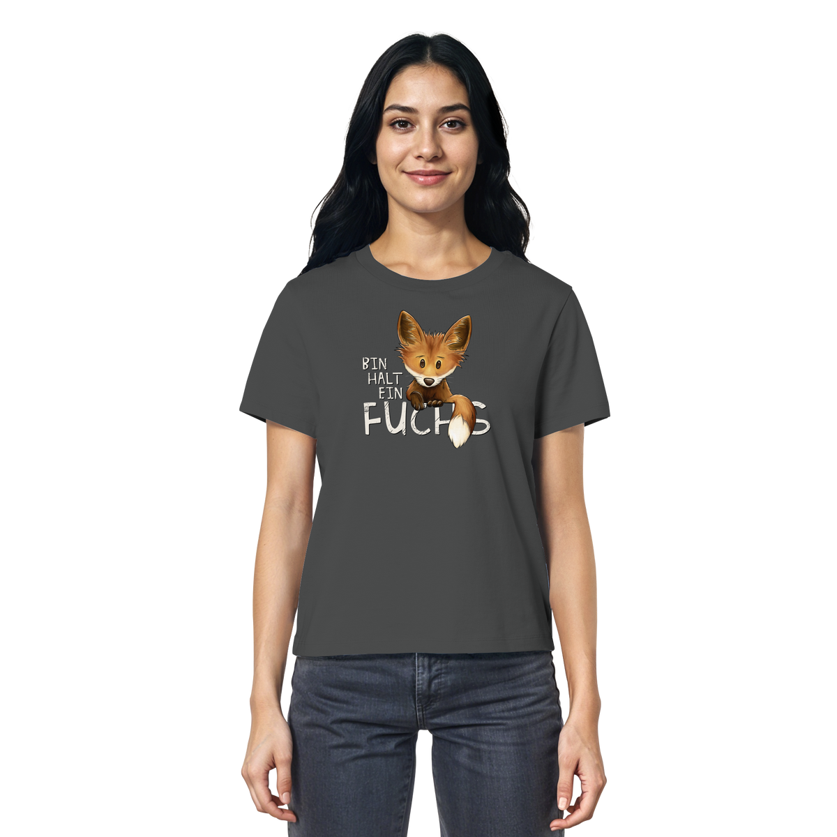 Bin halt ein Fuchs - Ladies Organic Shirt