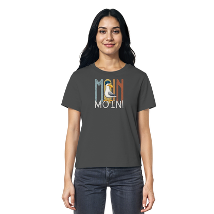 Moin Moin norddeutsche Möwe - Ladies Organic Shirt