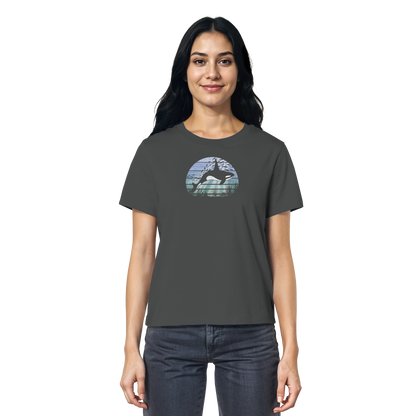Retro Tiefsee Schwertwal Orca - Ladies Organic Shirt