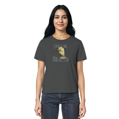 Einfach mal Durchbeissen Biber - Ladies Organic Shirt