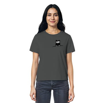 Kleine struppige Eule - Ladies Organic Shirt