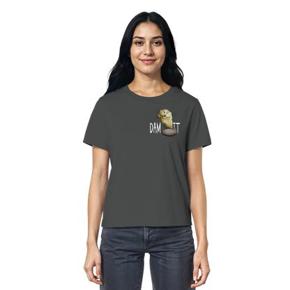 Dam It Verdammt Lustiger Biber - Ladies Organic Shirt