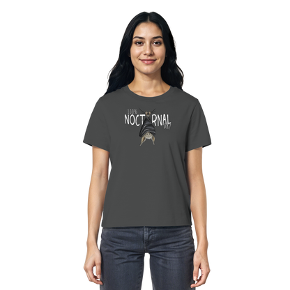 100% nachtaktive Fledermaus - Ladies Organic Shirt