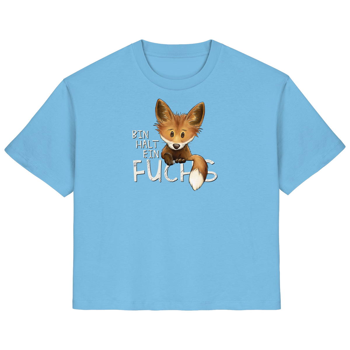 Bin halt ein Fuchs - Ladies Organic Shirt