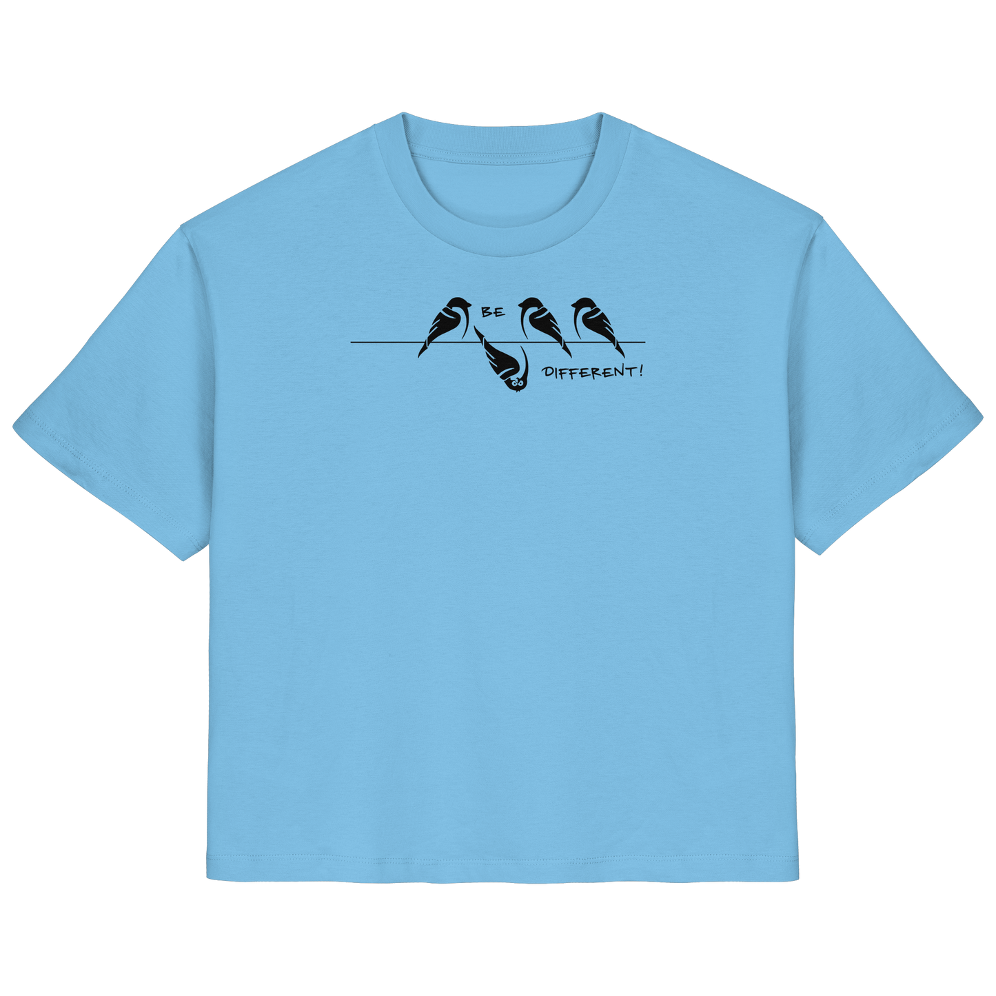 Sei anders, kleiner Spatz - Ladies Organic Shirt