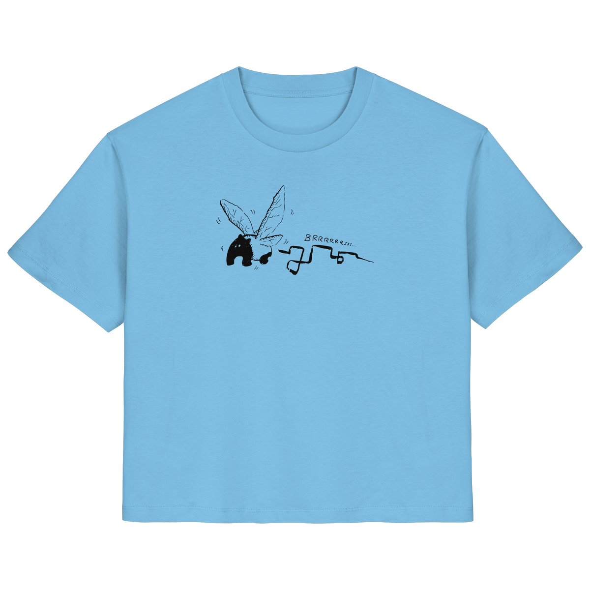 zauberhaft flatternde Tapir Fee - Ladies Organic Shirt