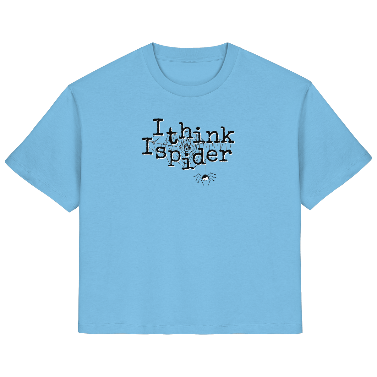 I think I spider - Spinne - Ladies Organic Shirt