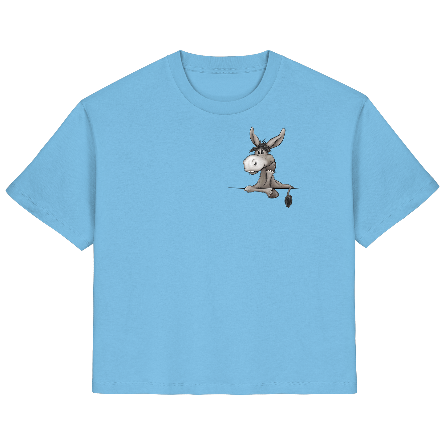 Lustiger lässiger Esel - Ladies Organic Shirt