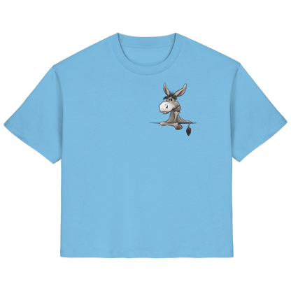 Lustiger lässiger Esel - Ladies Organic Shirt