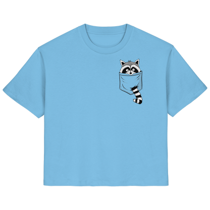 Waschbär in Deiner Tasche - Ladies Organic Shirt