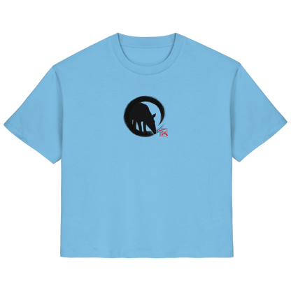 Zen Tapir im japanischen Enso Kreis - Ladies Organic Shirt