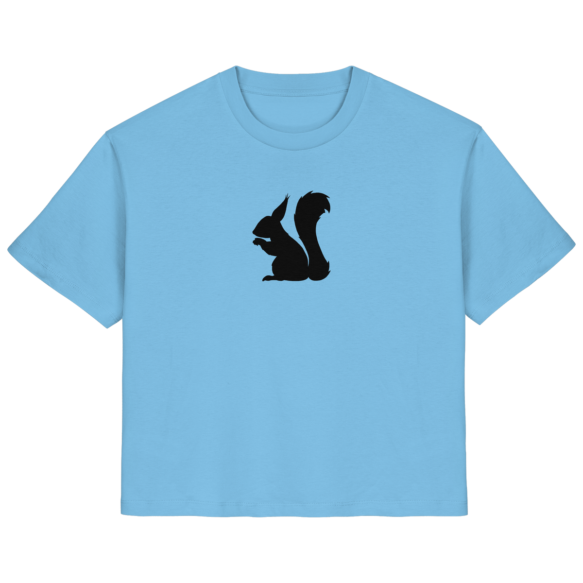 Eichhörnchen Silhouette - Ladies Organic Shirt