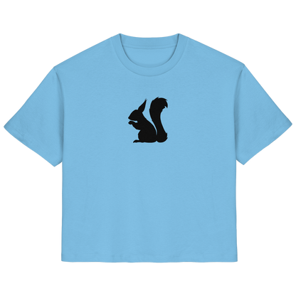 Eichhörnchen Silhouette - Ladies Organic Shirt