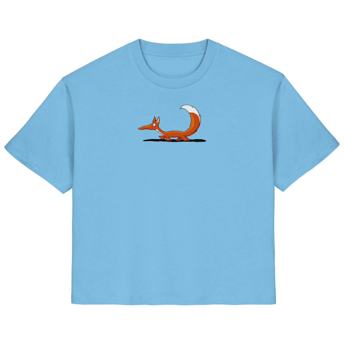 Lässiger cooler Fuchs | Mr. Fox, der Schleicher - Ladies Organic Shirt