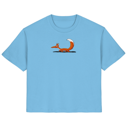 Lässiger cooler Fuchs | Mr. Fox, der Schleicher - Ladies Organic Shirt